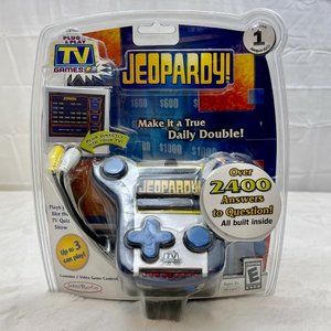 Jeopardy Plug & Play TV Video Game Edition 1 2007 Jakks Pacific New Sealed